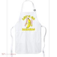 Funny Lets Go Bananas Cute Banana Apron thumb 0