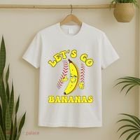 Funny Lets Go Bananas Cute Banana T-Shirt thumb 2