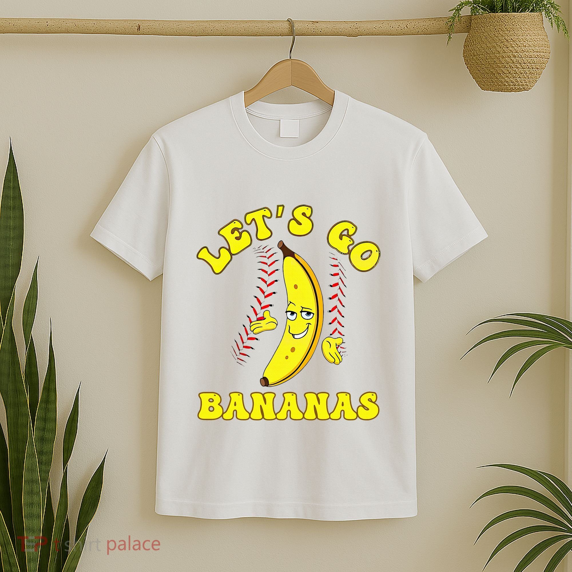 Funny Lets Go Bananas Cute Banana T-Shirt