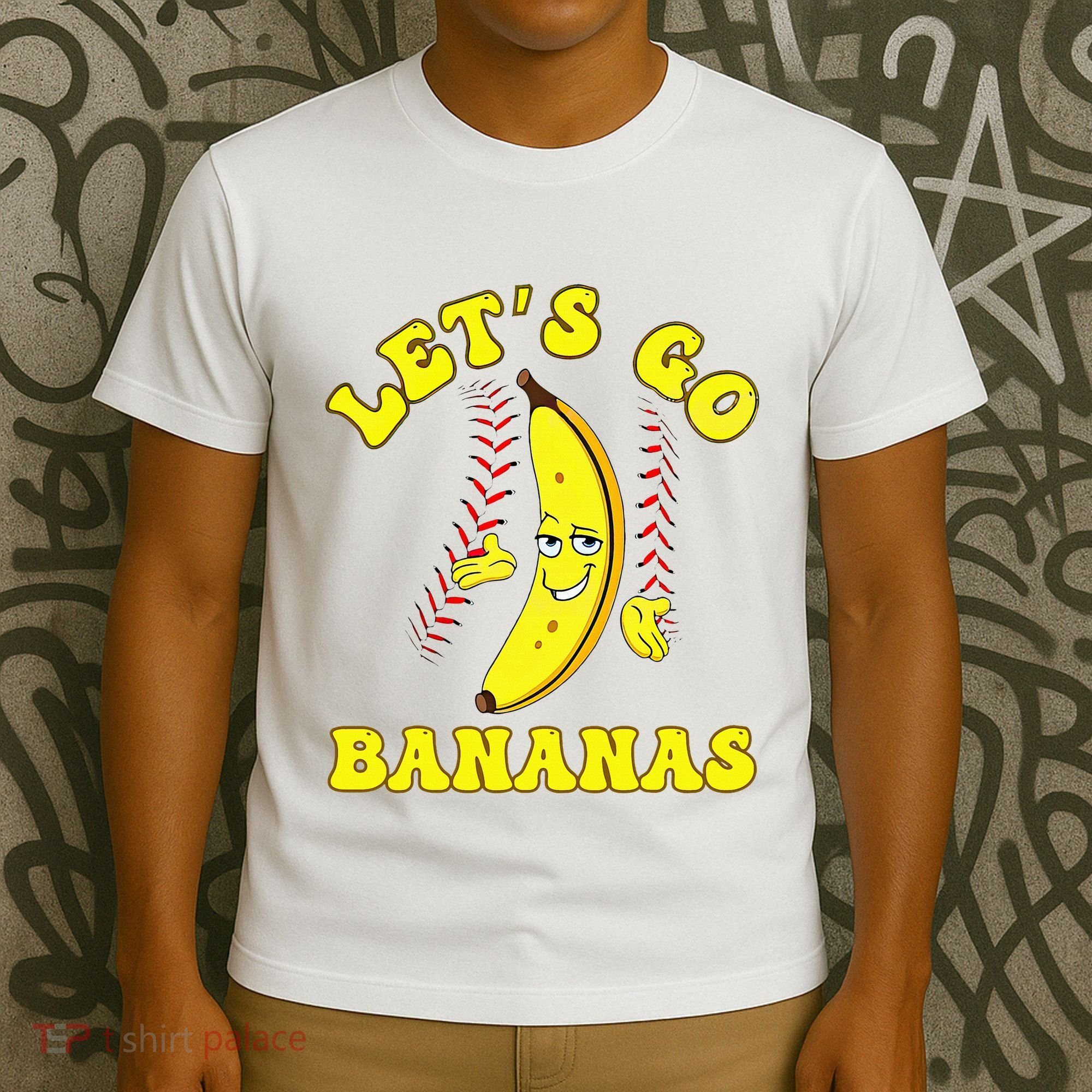 Funny Lets Go Bananas Cute Banana T-Shirt