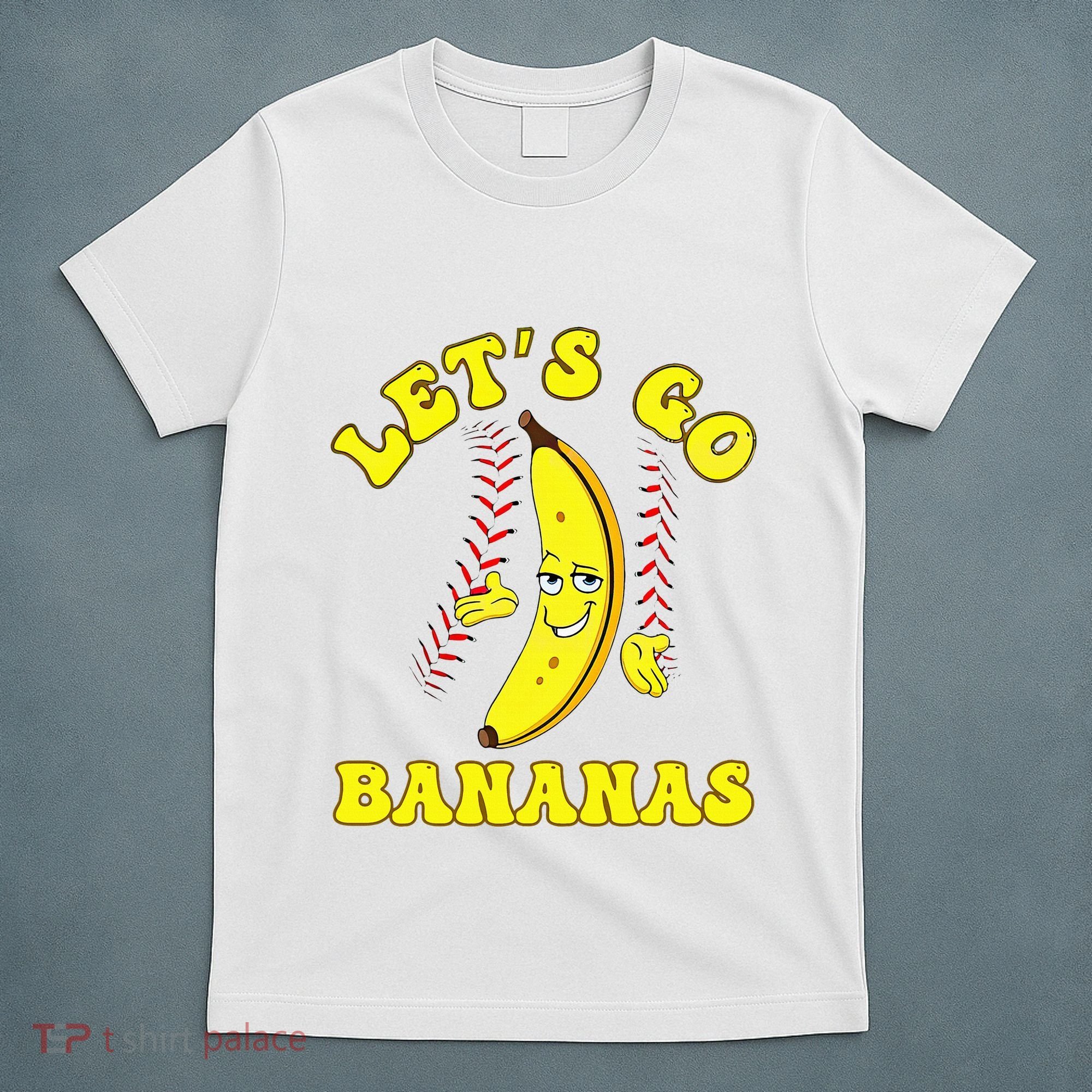 Funny Lets Go Bananas Cute Banana T-Shirt