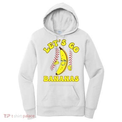 Funny Lets Go Bananas Cute Banana Women's Hoodie