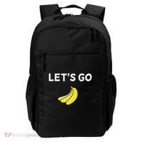 Funny LetS Go Bananas Sarcastic. Joke Backpack thumb 0