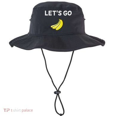 Funny LetS Go Bananas Sarcastic. Joke Bucket Hat
