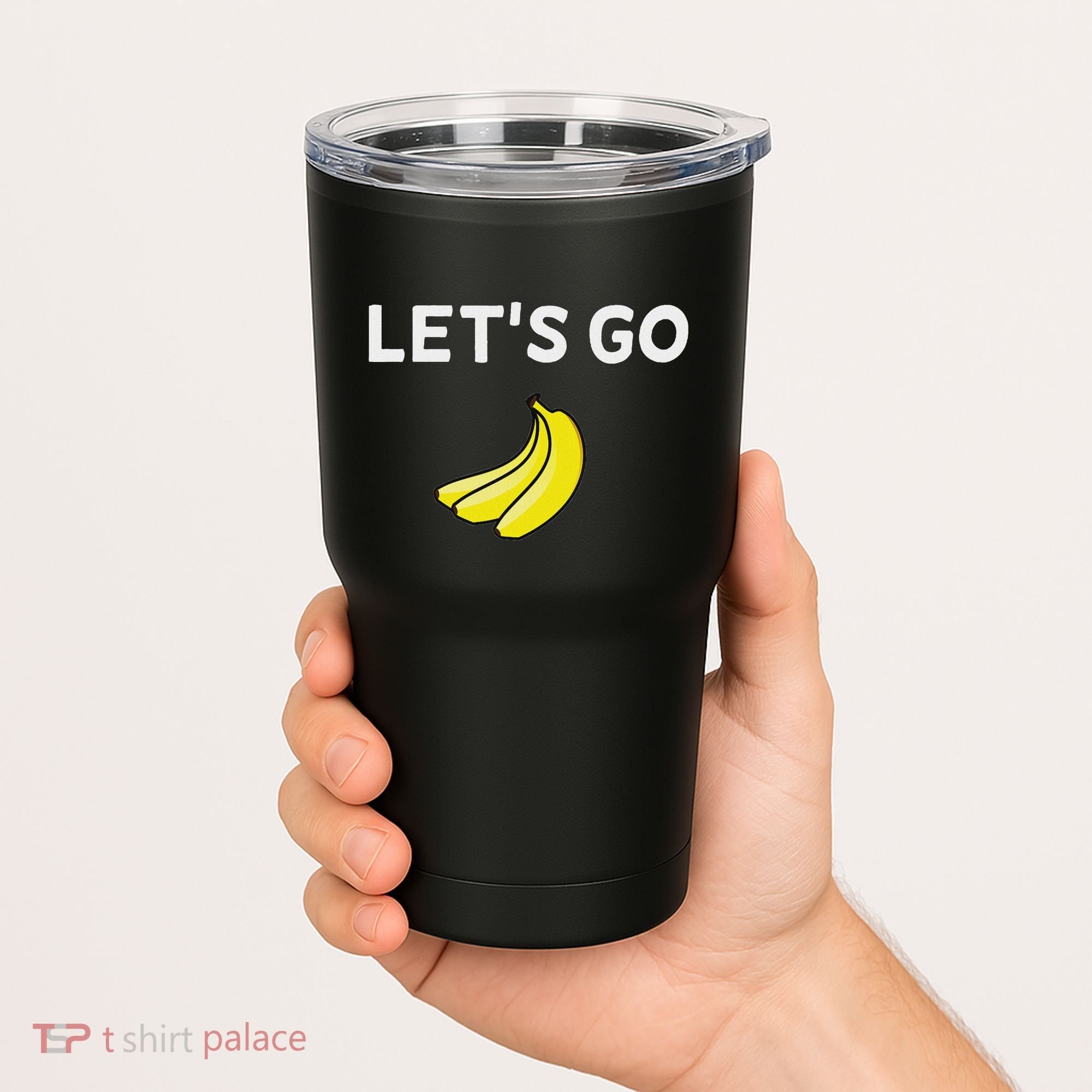 Funny LetS Go Bananas Sarcastic. Joke Tumbler