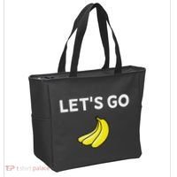 Funny LetS Go Bananas Sarcastic. Joke Tote Bag thumb 2