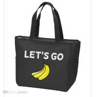 Funny LetS Go Bananas Sarcastic. Joke Tote Bag thumb 3