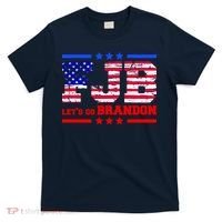 FBJ Lets Go Brandon USA Flag LGB United States T-Shirt thumb 0