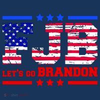 FBJ Lets Go Brandon USA Flag LGB United States T-Shirt thumb 7