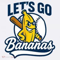 Funny Lets Go Bananas Cute Banana Fruits Lover Banana Player  Women's Tank Top thumb 5
