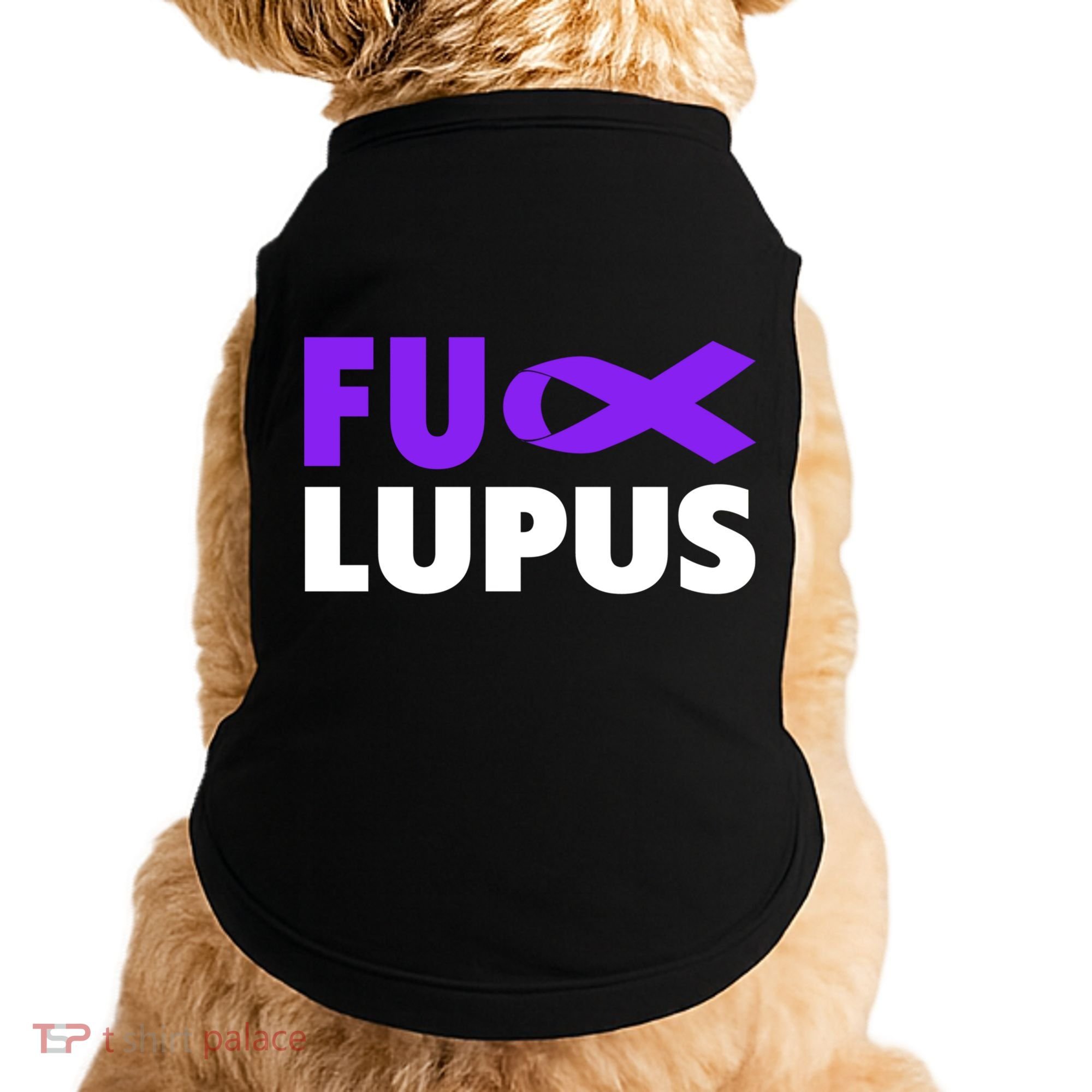 Fuck Lupus Gift Fu Lupus Awareness Meaningful Gift Doggie Tank