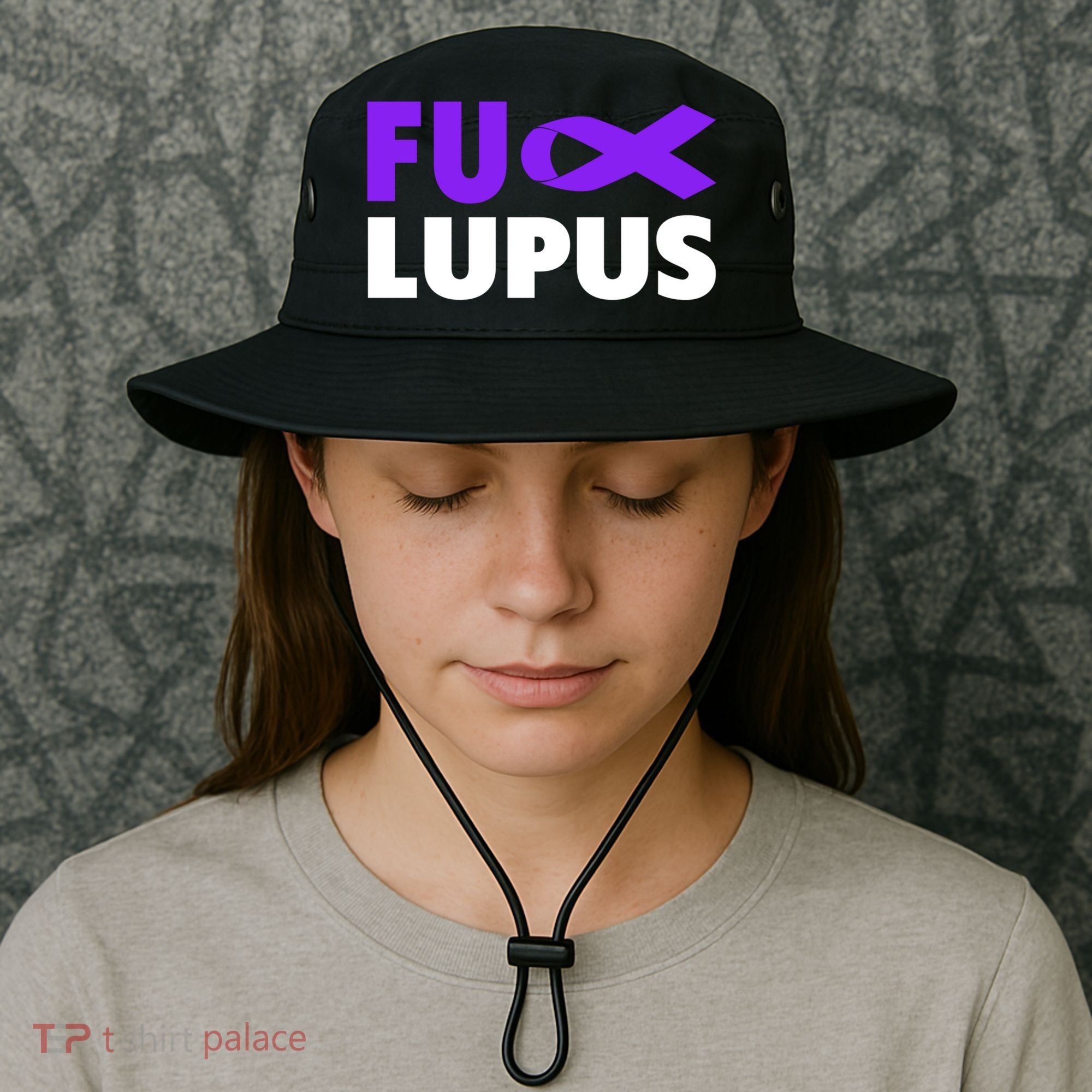 Fuck Lupus Gift Fu Lupus Awareness Meaningful Gift Bucket Hat