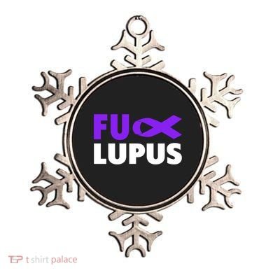Fuck Lupus Gift Fu Lupus Awareness Meaningful Gift Ornament