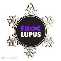 Fuck Lupus Gift Fu Lupus Awareness Meaningful Gift Ornament thumb 0