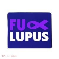 Fuck Lupus Gift Fu Lupus Awareness Meaningful Gift Mousepad thumb 0