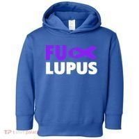Fuck Lupus Gift Fu Lupus Awareness Meaningful Gift Toddler Hoodie thumb 0