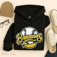 Funny LetS Go Bananas Hoodie thumb 4