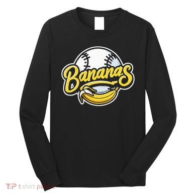 Funny LetS Go Bananas Long Sleeve Shirt