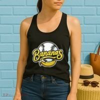 Funny LetS Go Bananas Women's Tank Top thumb 2