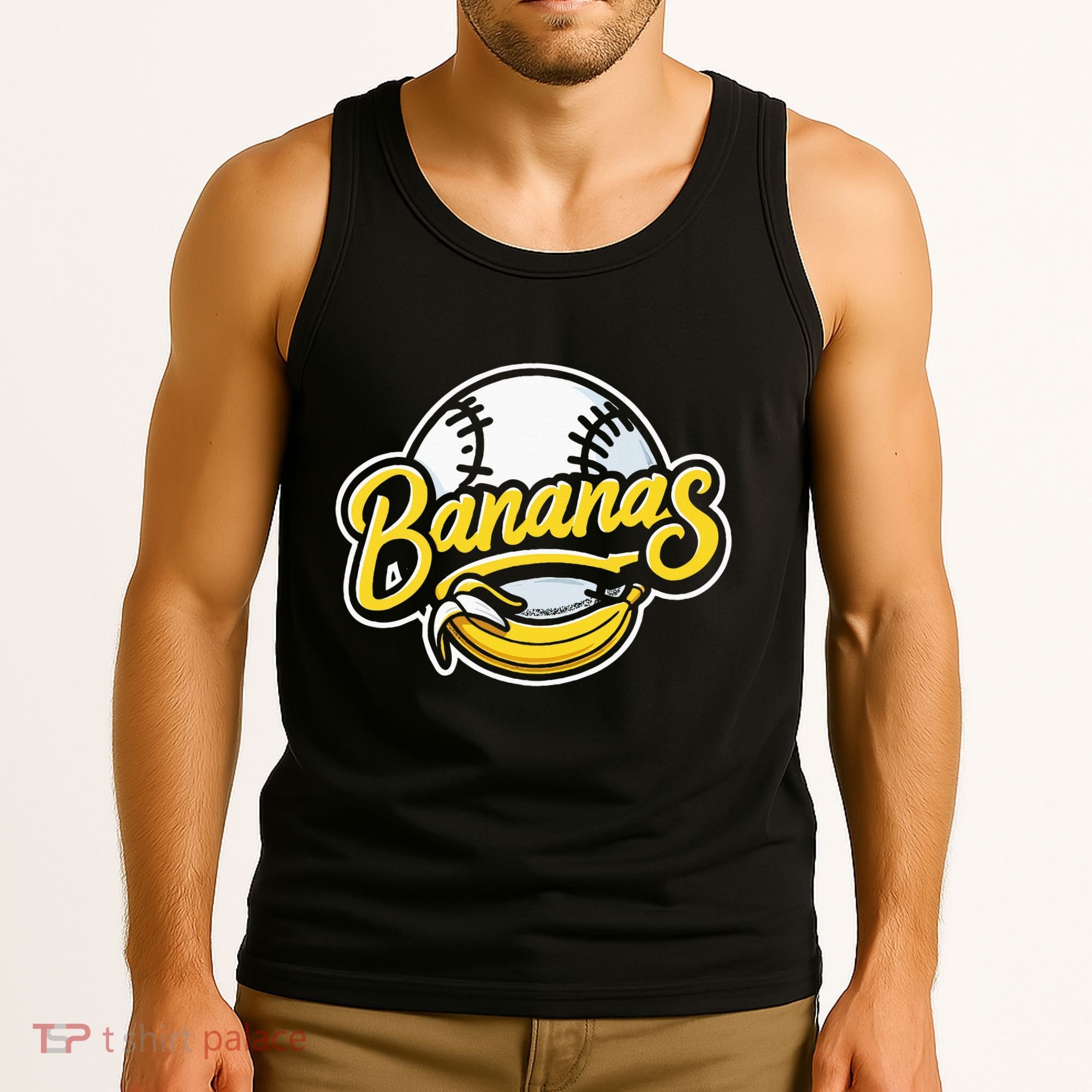 Funny LetS Go Bananas Tank Top