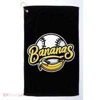 Funny LetS Go Bananas Golf Towel thumb 0