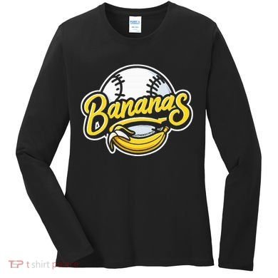 Funny LetS Go Bananas Women's Long Sleeve Shirt