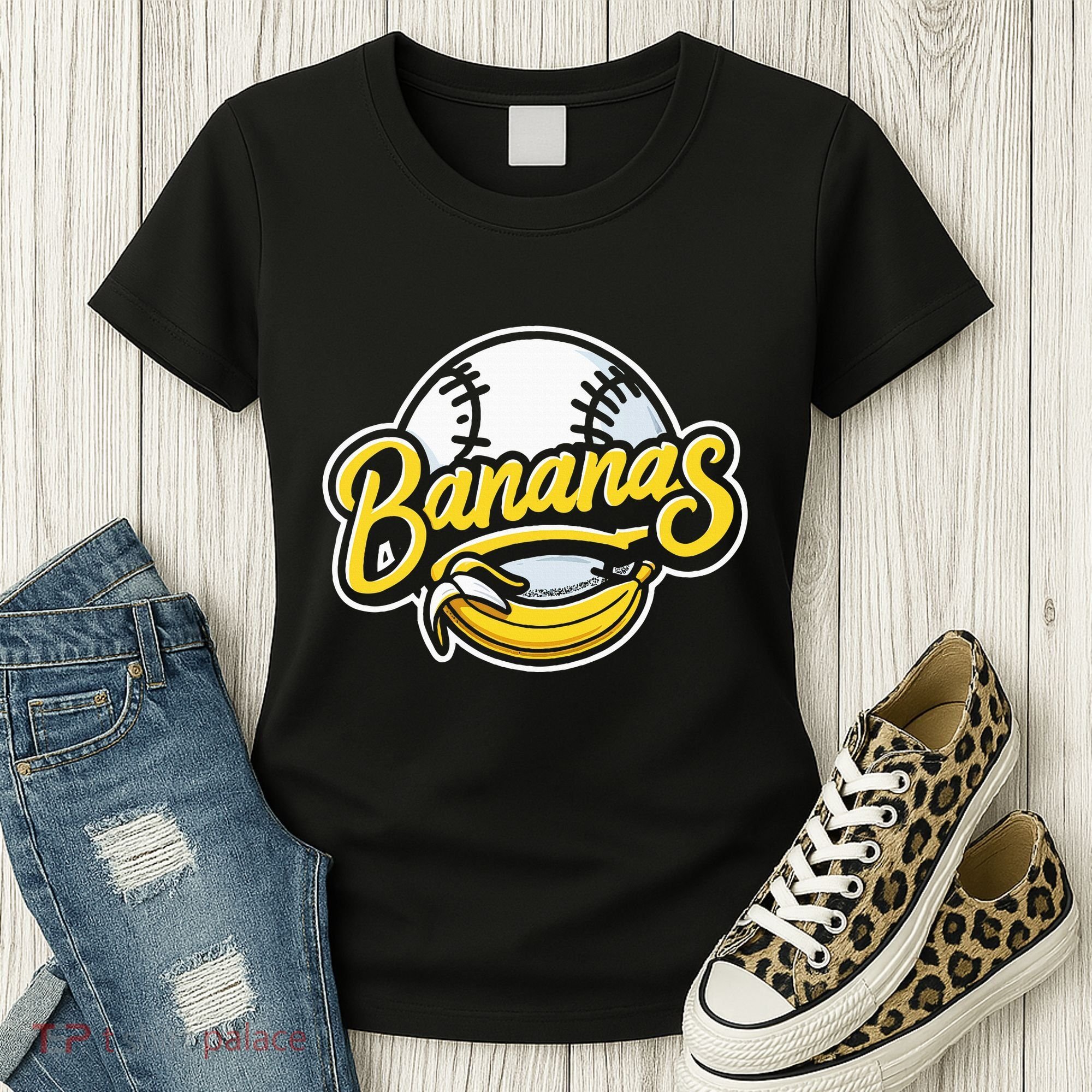 Funny LetS Go Bananas Women's T-Shirt