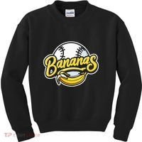 Funny LetS Go Bananas Kids Sweatshirt thumb 0