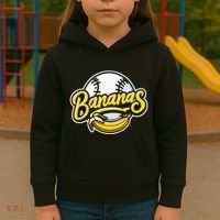 Funny LetS Go Bananas Kids Hoodie thumb 3