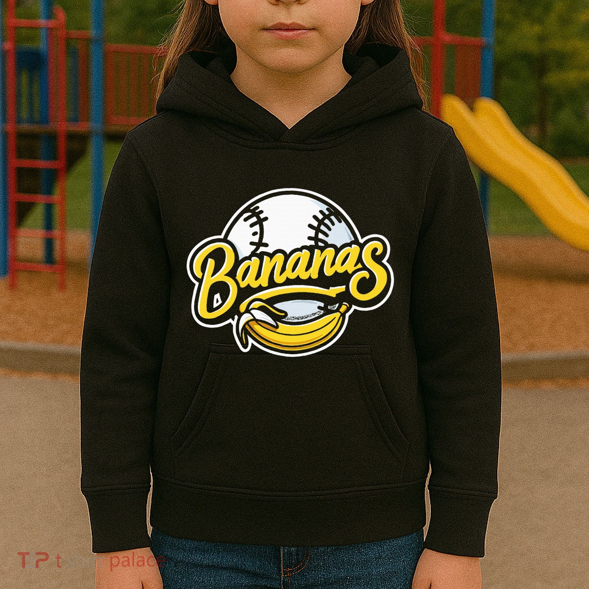 Funny LetS Go Bananas Kids Hoodie