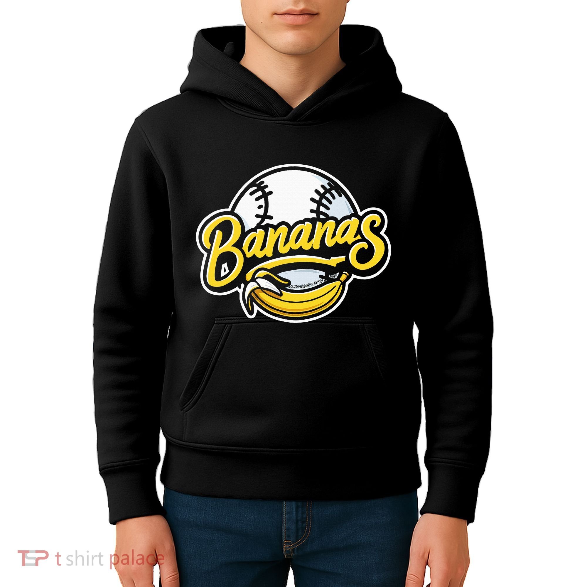 Funny LetS Go Bananas Kids Hoodie