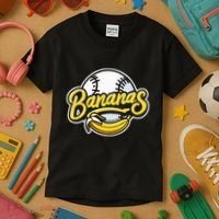 Funny LetS Go Bananas Kids T-Shirt thumb 3