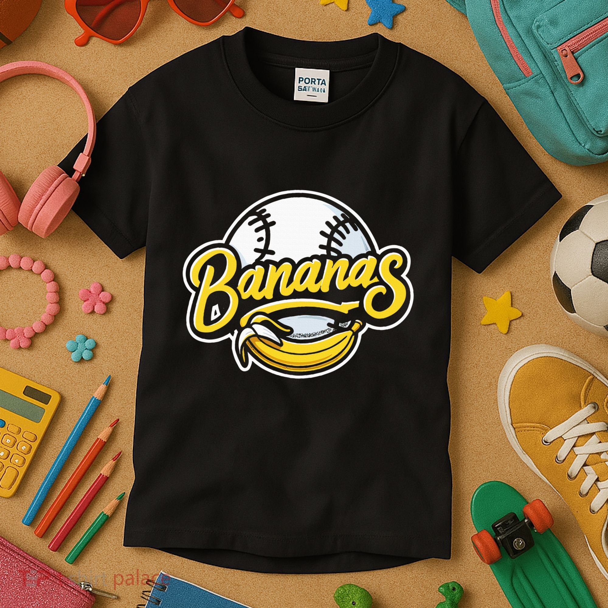 Funny LetS Go Bananas Kids T-Shirt