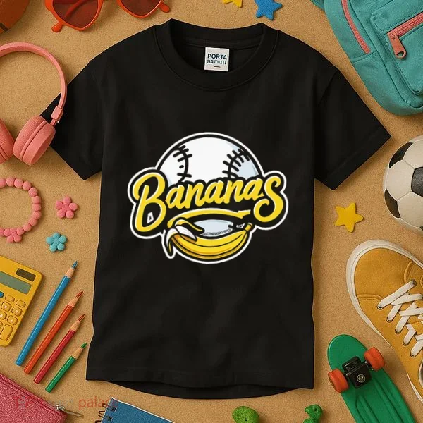Funny LetS Go Bananas Kids T-Shirt
