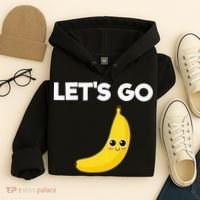 Funny LetS Go Bananas Hoodie thumb 4