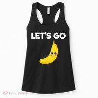 Funny LetS Go Bananas Women's Tank Top thumb 0