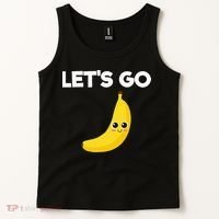 Funny LetS Go Bananas Tank Top thumb 2