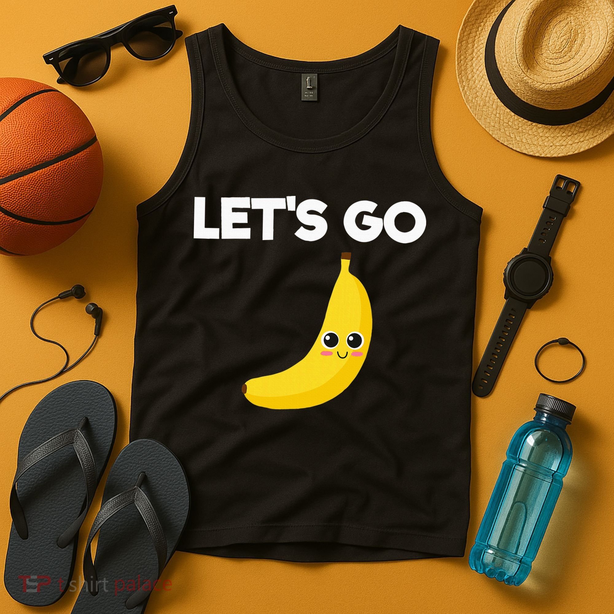 Funny LetS Go Bananas Tank Top