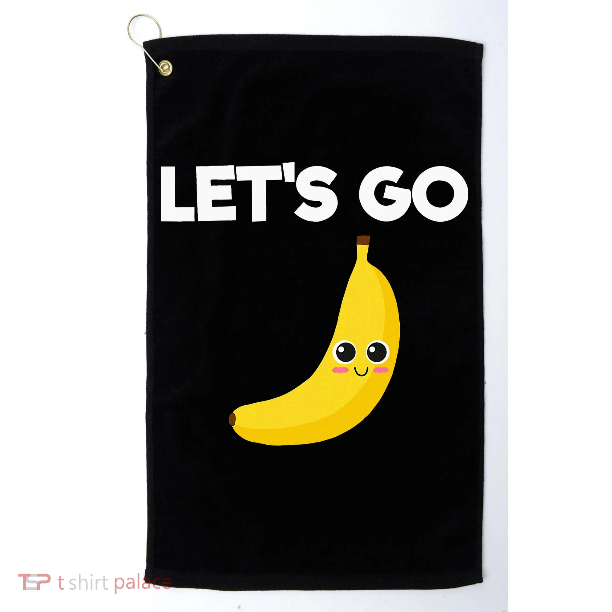 Funny LetS Go Bananas Golf Towel