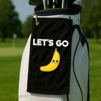 Funny LetS Go Bananas Golf Towel thumb 2