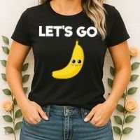 Funny LetS Go Bananas Women's T-Shirt thumb 2