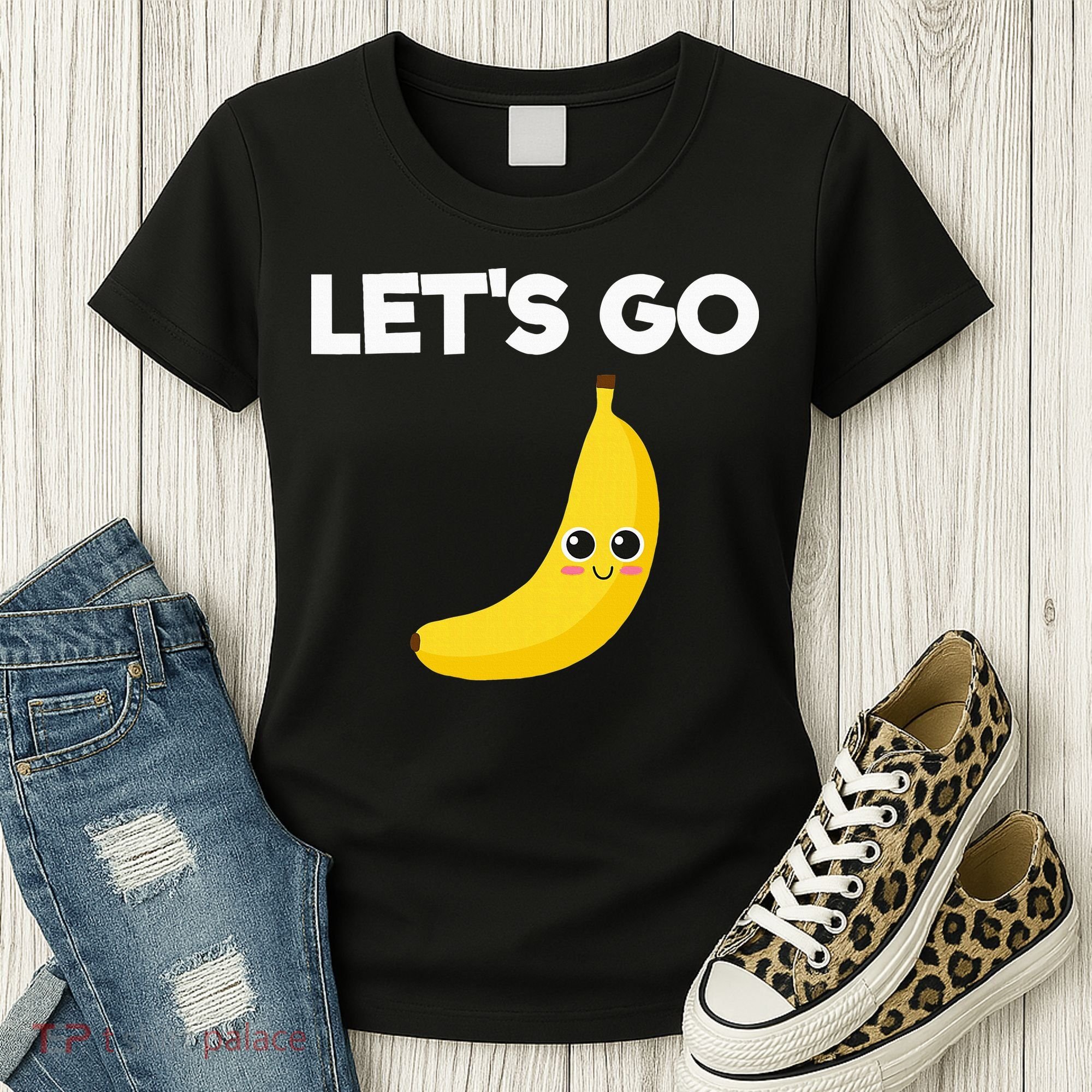 Funny LetS Go Bananas Women's T-Shirt