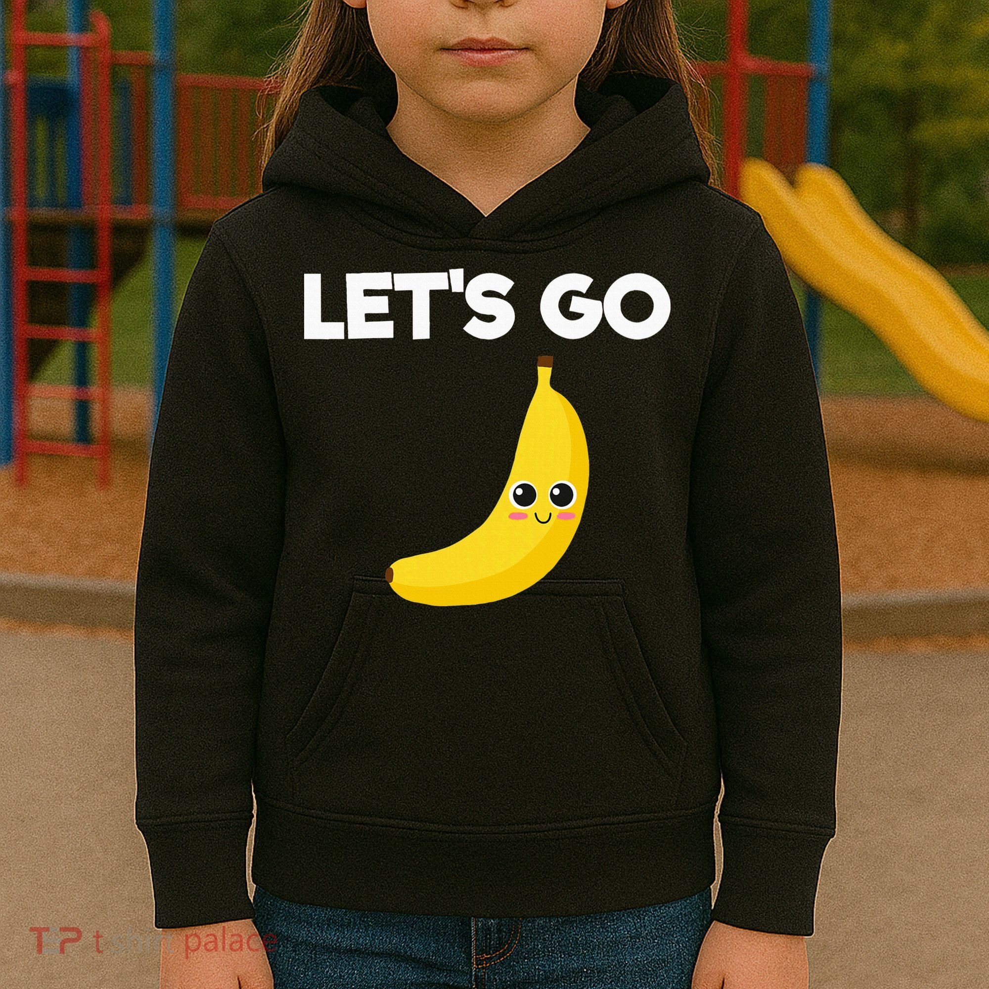 Funny LetS Go Bananas Kids Hoodie