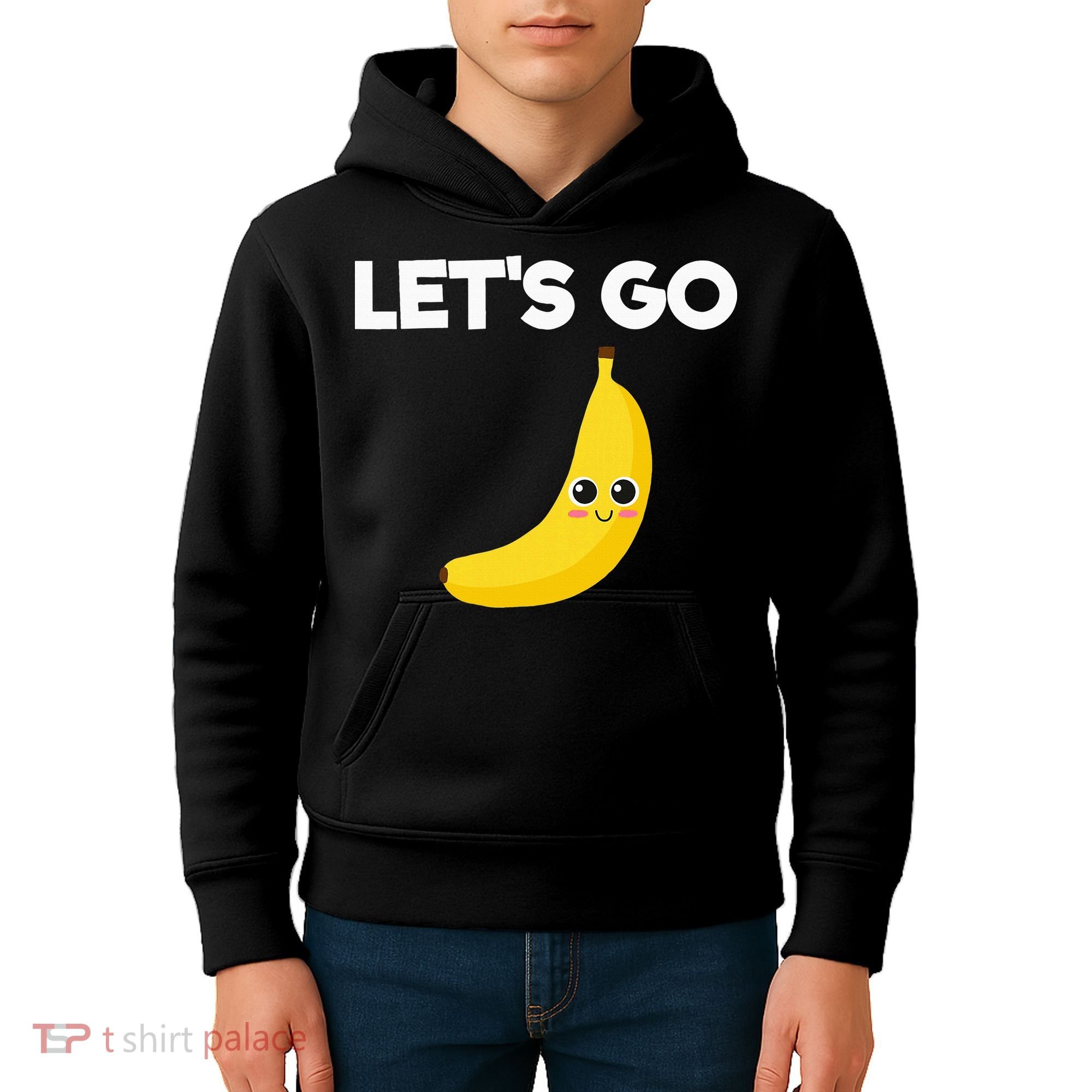 Funny LetS Go Bananas Kids Hoodie