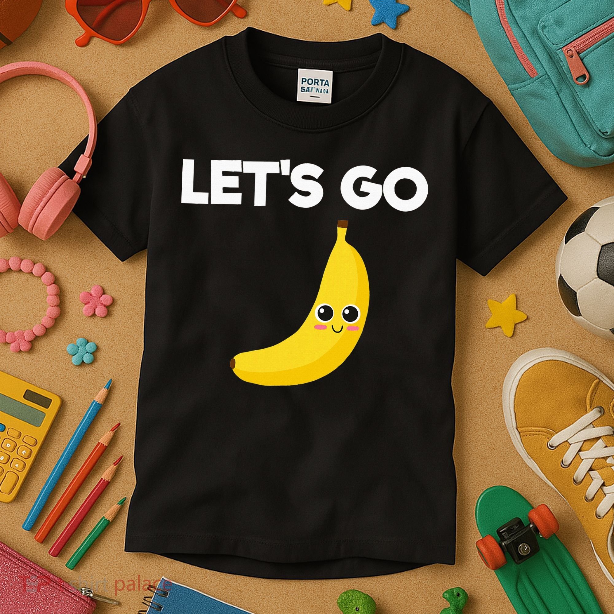 Funny LetS Go Bananas Kids T-Shirt