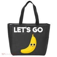 Funny LetS Go Bananas Tote Bag thumb 0