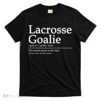 Funny Lacrosse Goalie Definition Quote Cool T-Shirt thumb 0