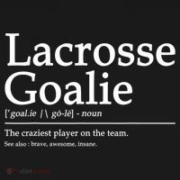 Funny Lacrosse Goalie Definition Quote Cool Women's Hoodie thumb 2
