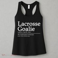 Funny Lacrosse Goalie Definition Quote Cool Women's Tank Top thumb 3