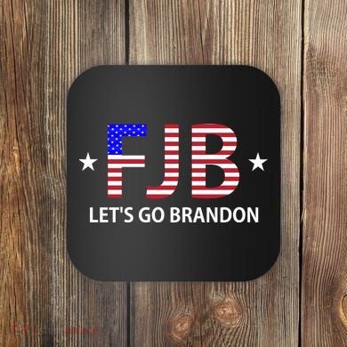 FJB Let's Go Brandon Coaster